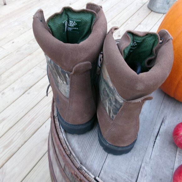 New Georgia boots ultra thermolite waterproof leather camo mid calf boots 8 wide main image 12